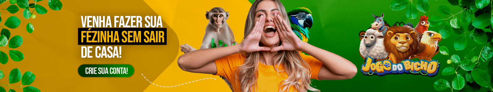 Banner Promocional - Fé no Bicho